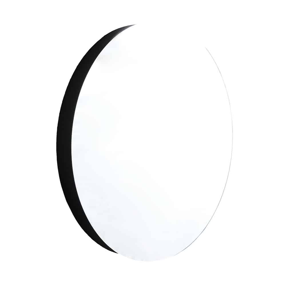 Native Trails Solace 28" Circular Oak-Framed Wall Mirror by Native Trails