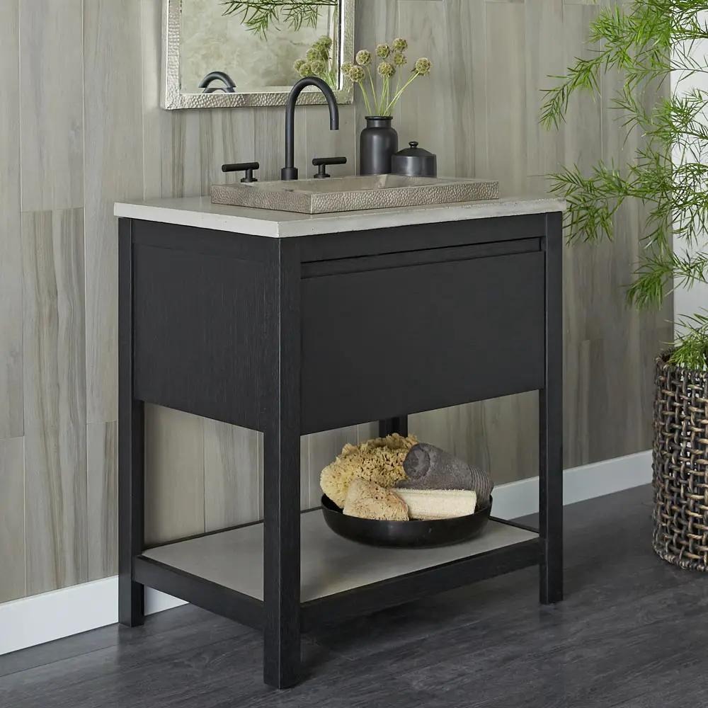 midnight/ash vanity
