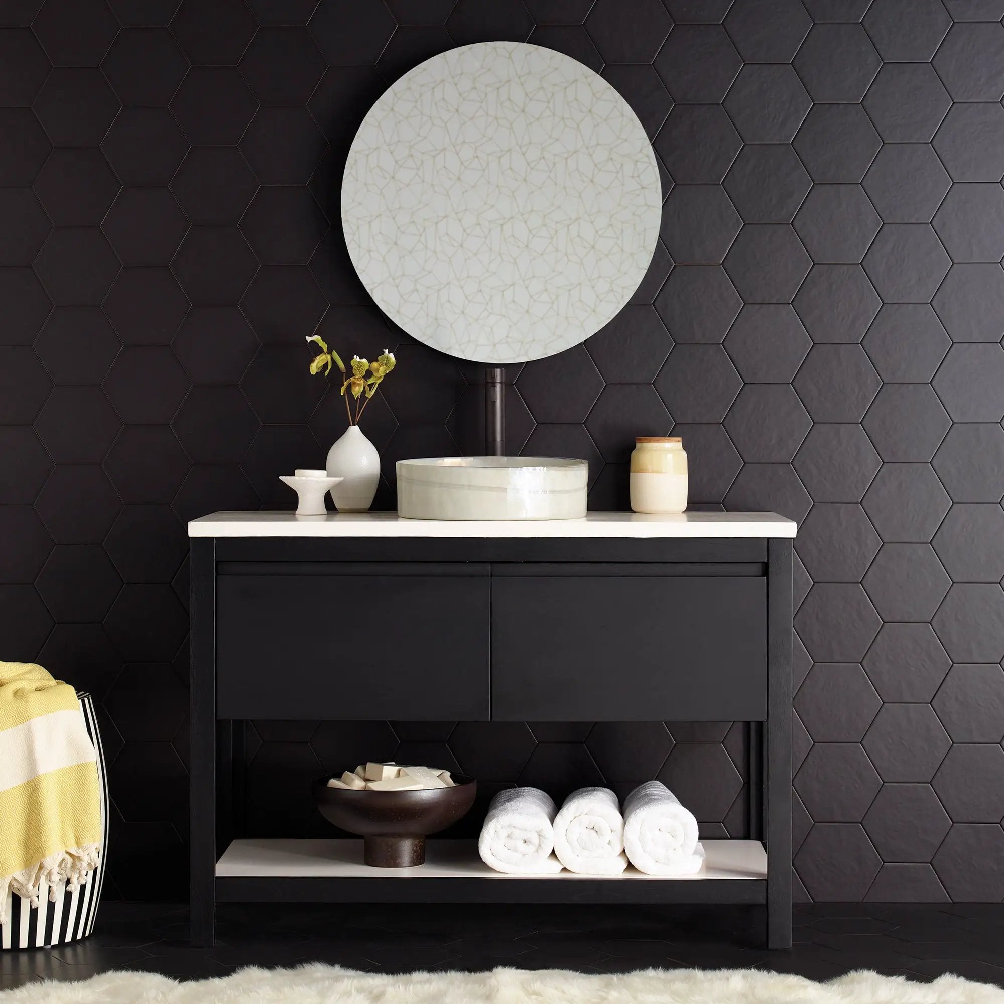 midnight/pearl vanity