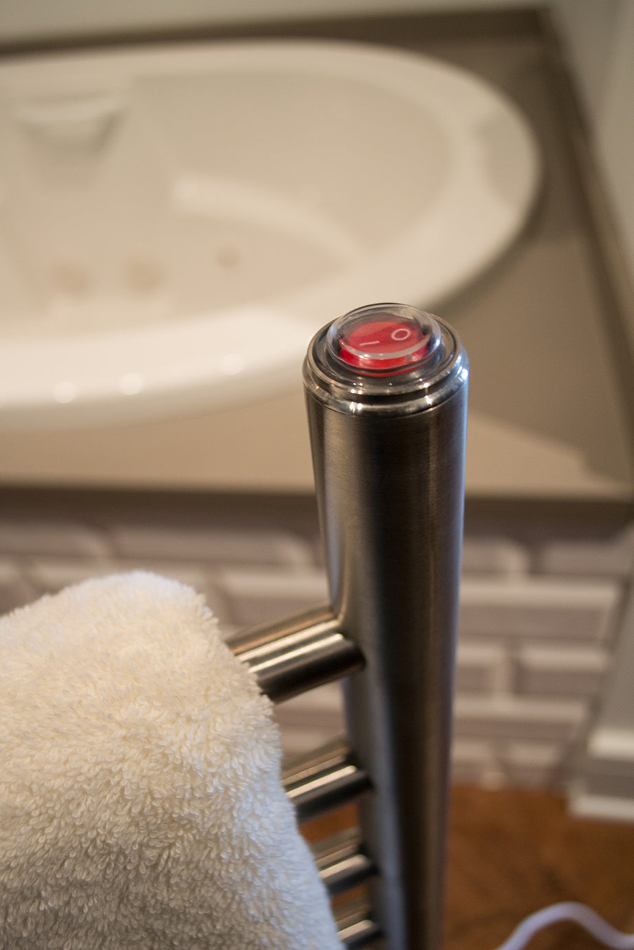 polished towel warmers