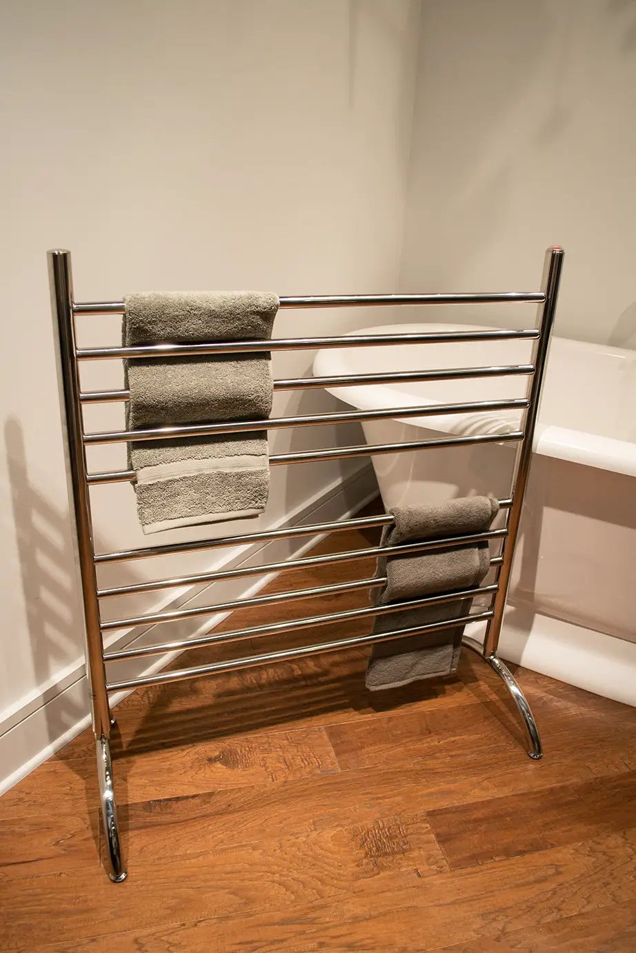 polished towel warmers