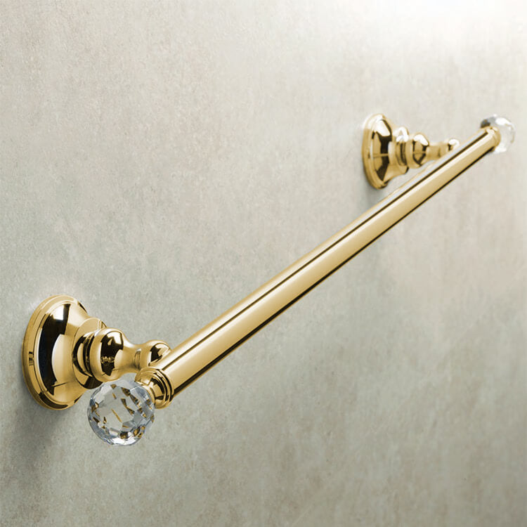 chrome towel bar