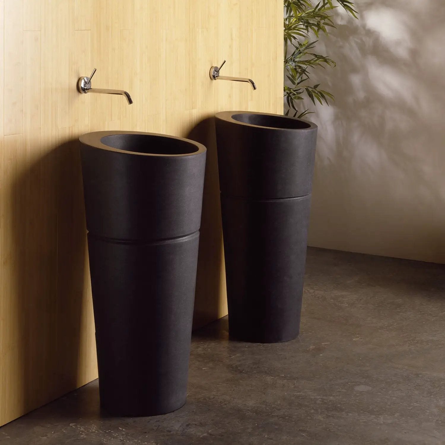 Stone Forest Veneto Pedestal Sink by Stone Forest