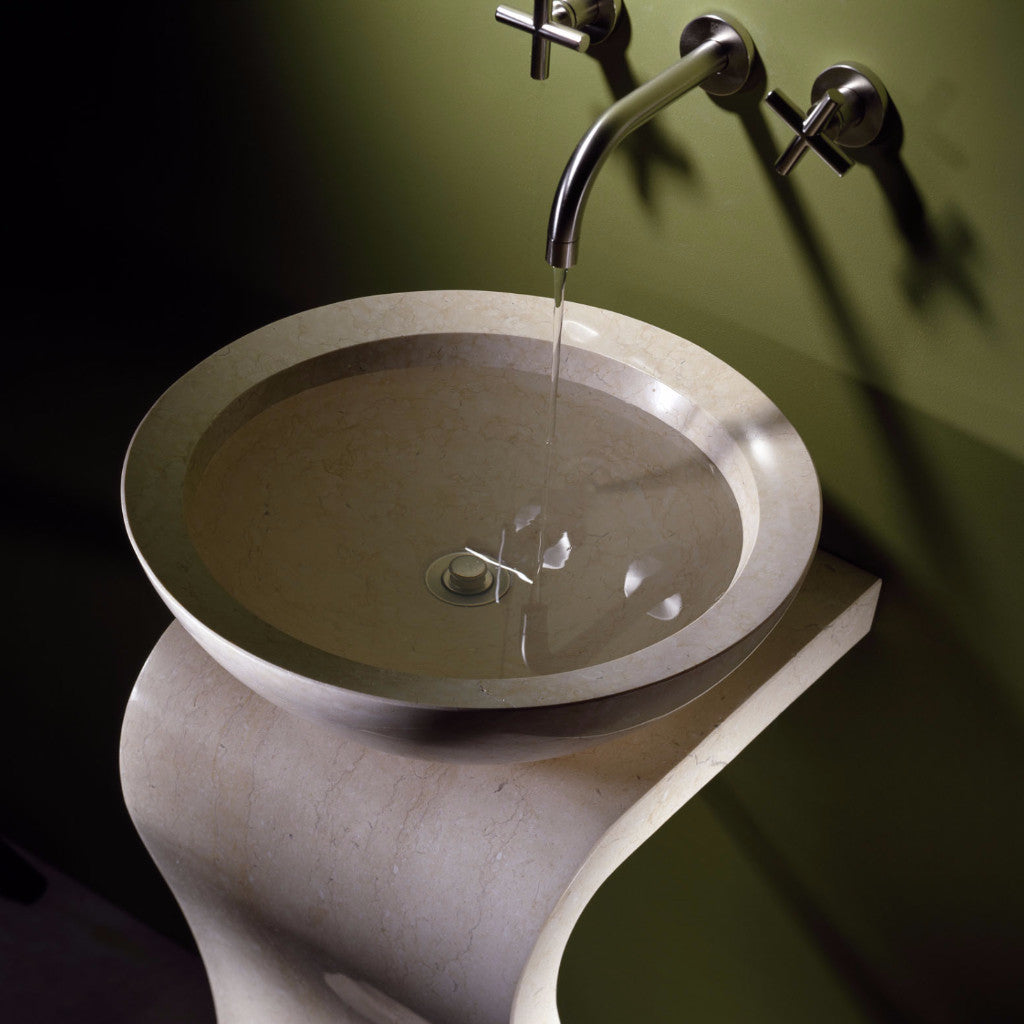 carara marble sink