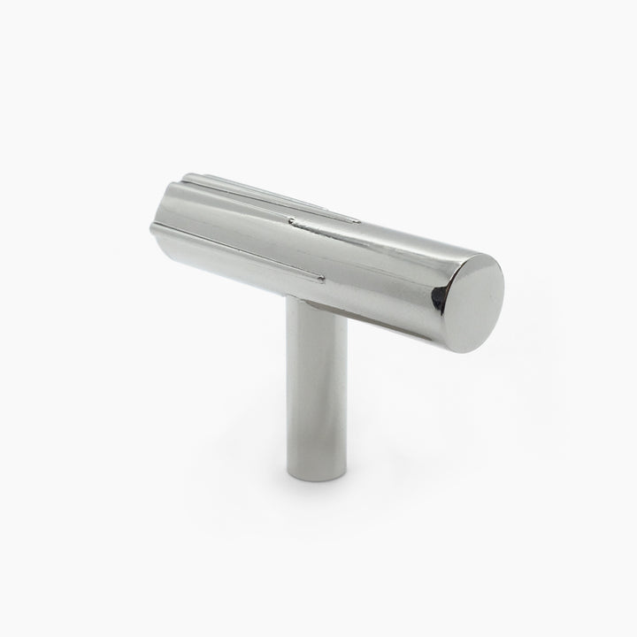polished nickel knob