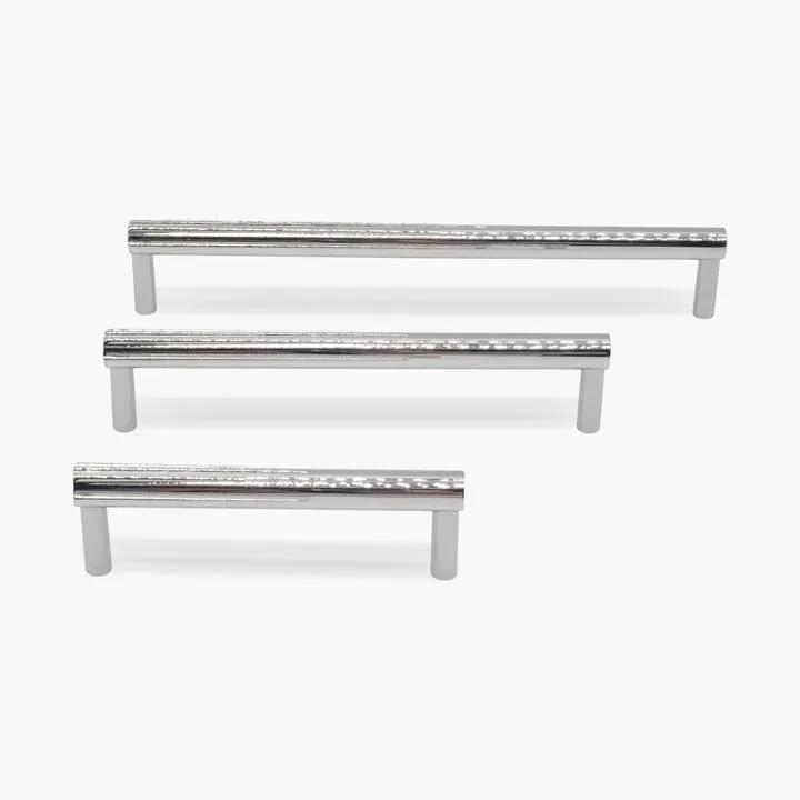 polished nickel pull