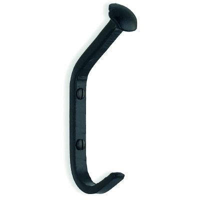 black wrought iron nail hook