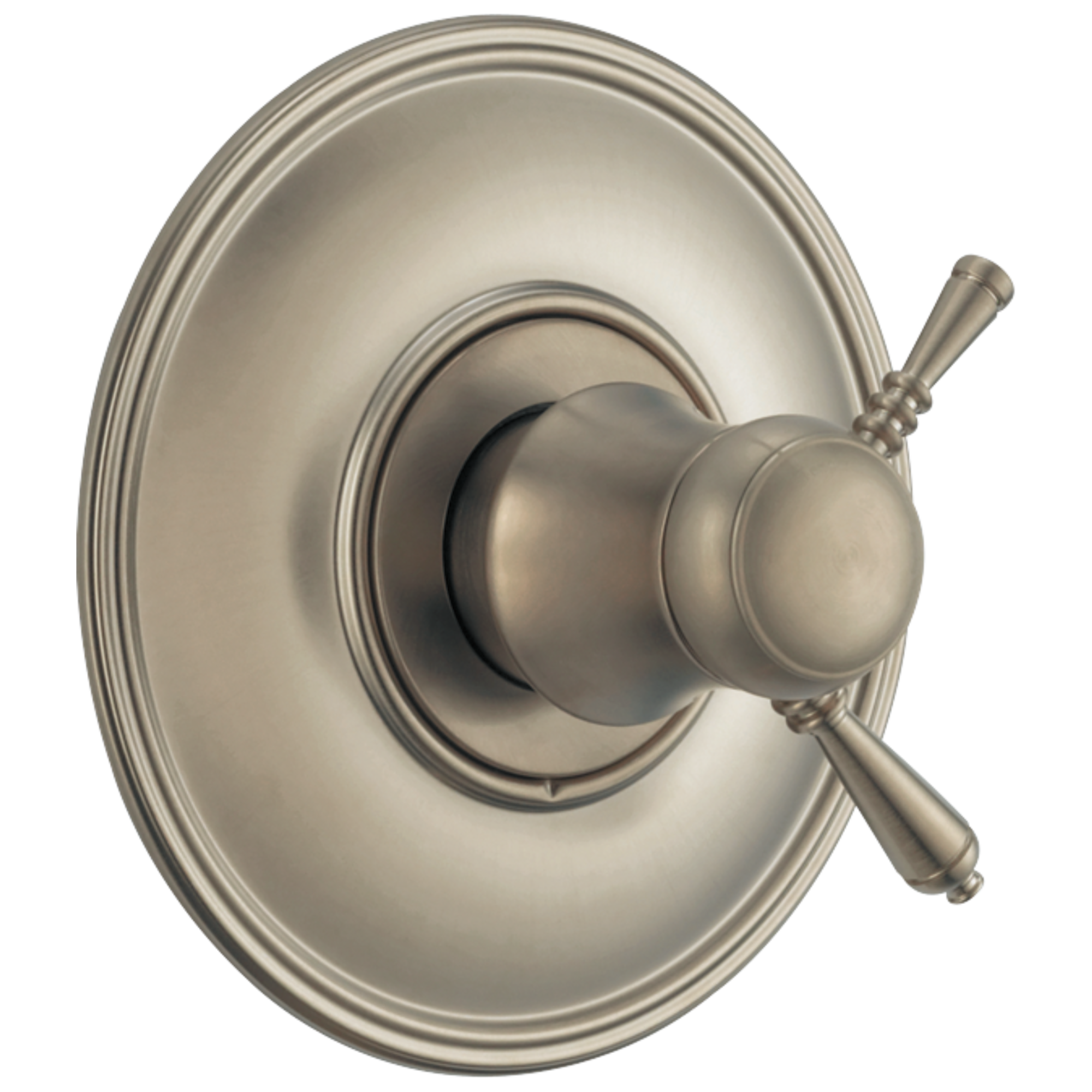 brushed nickel thermostatic valve