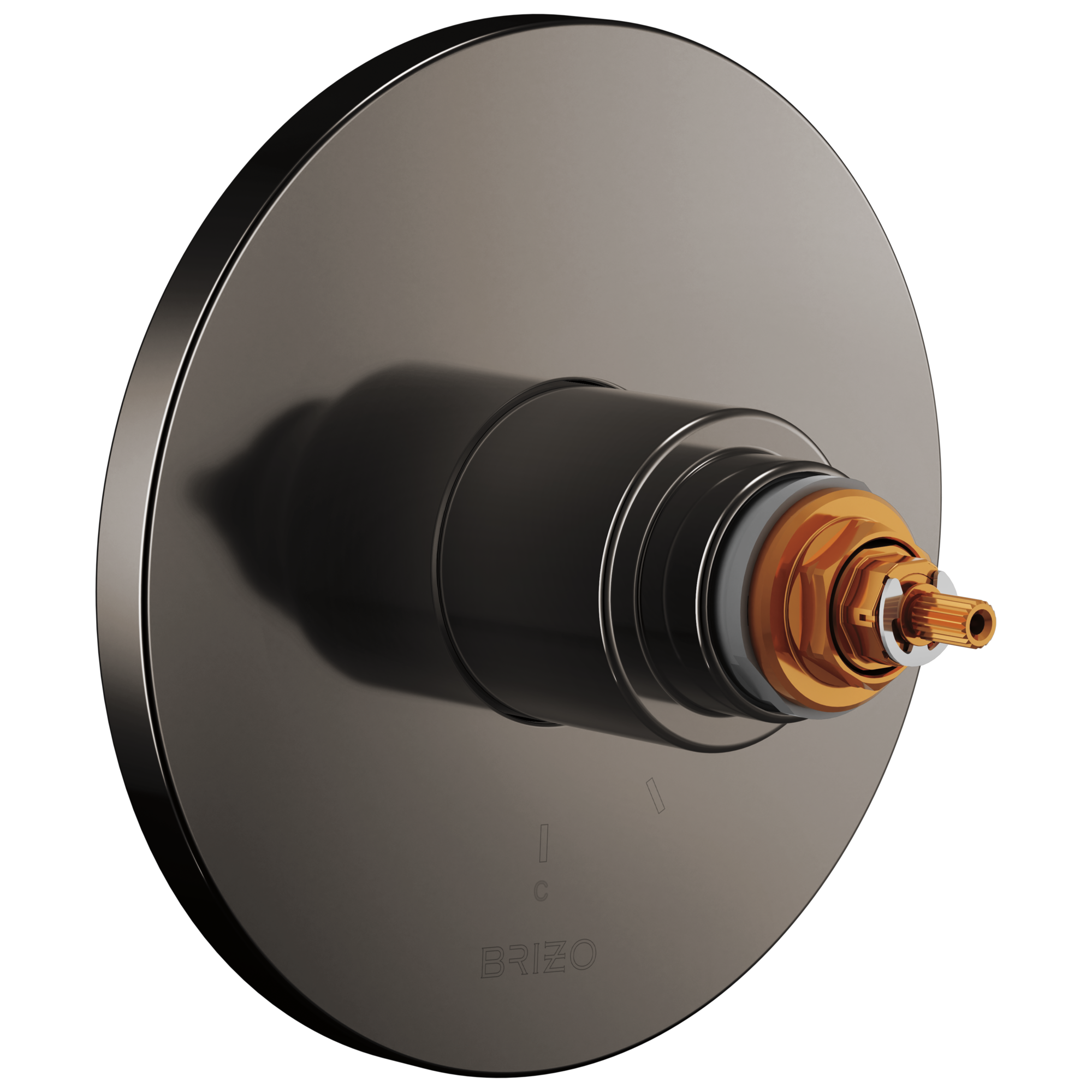 Brizo Roccesco TempAssure Thermostatic Valve Only Trim - Less Handles by Brizo