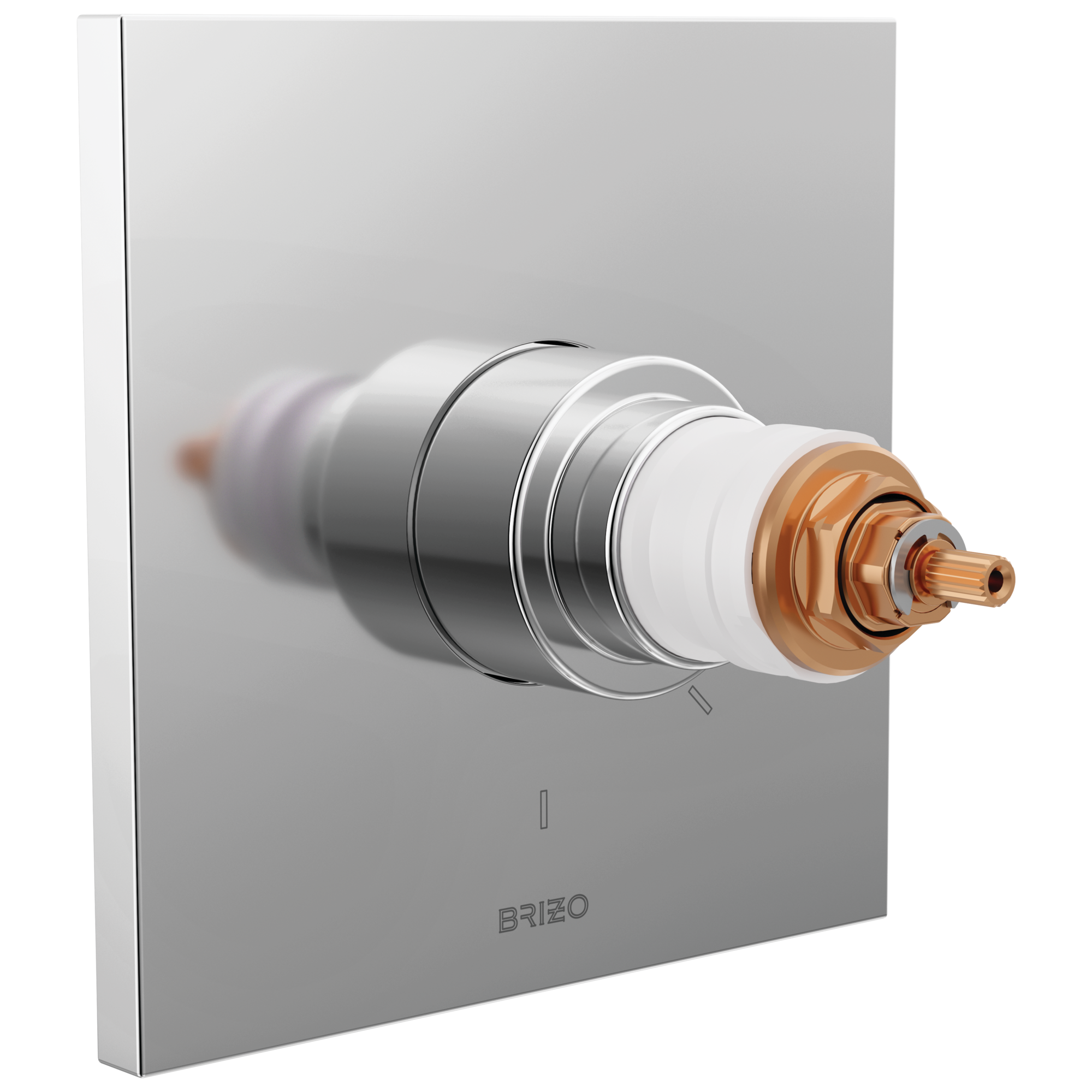 chrome thermostatic valve