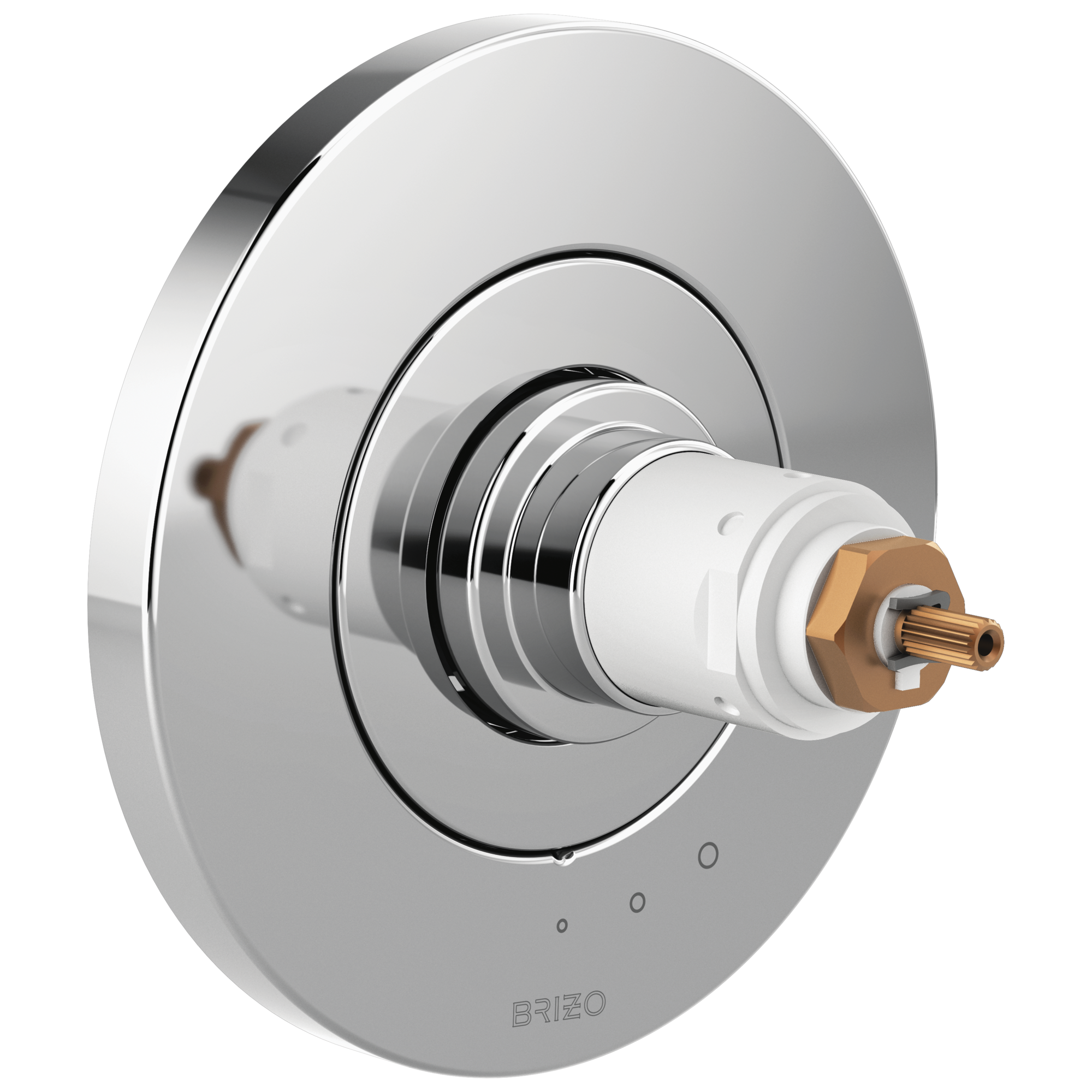 chrome thermostatic valve