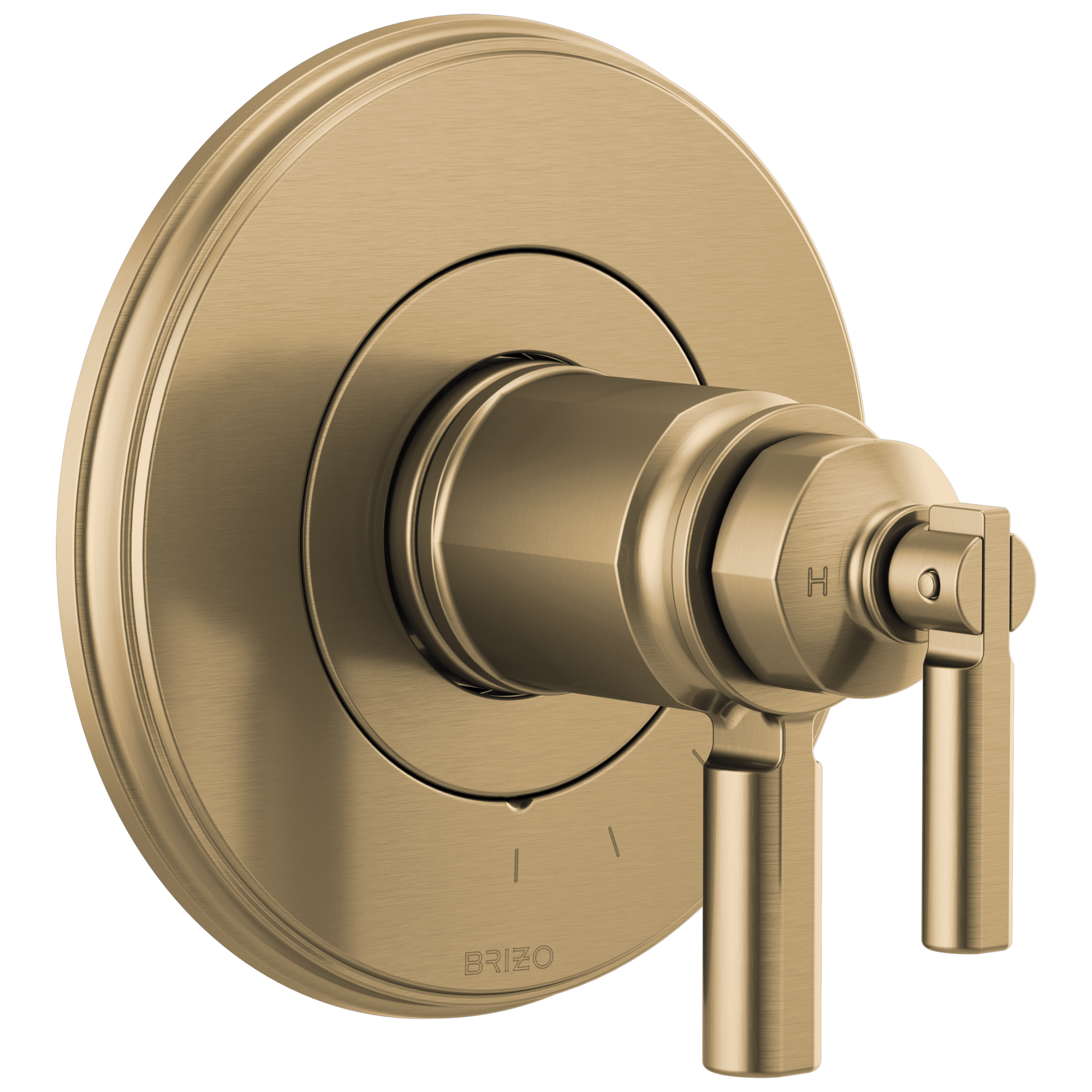 luxe gold thermostatic valve