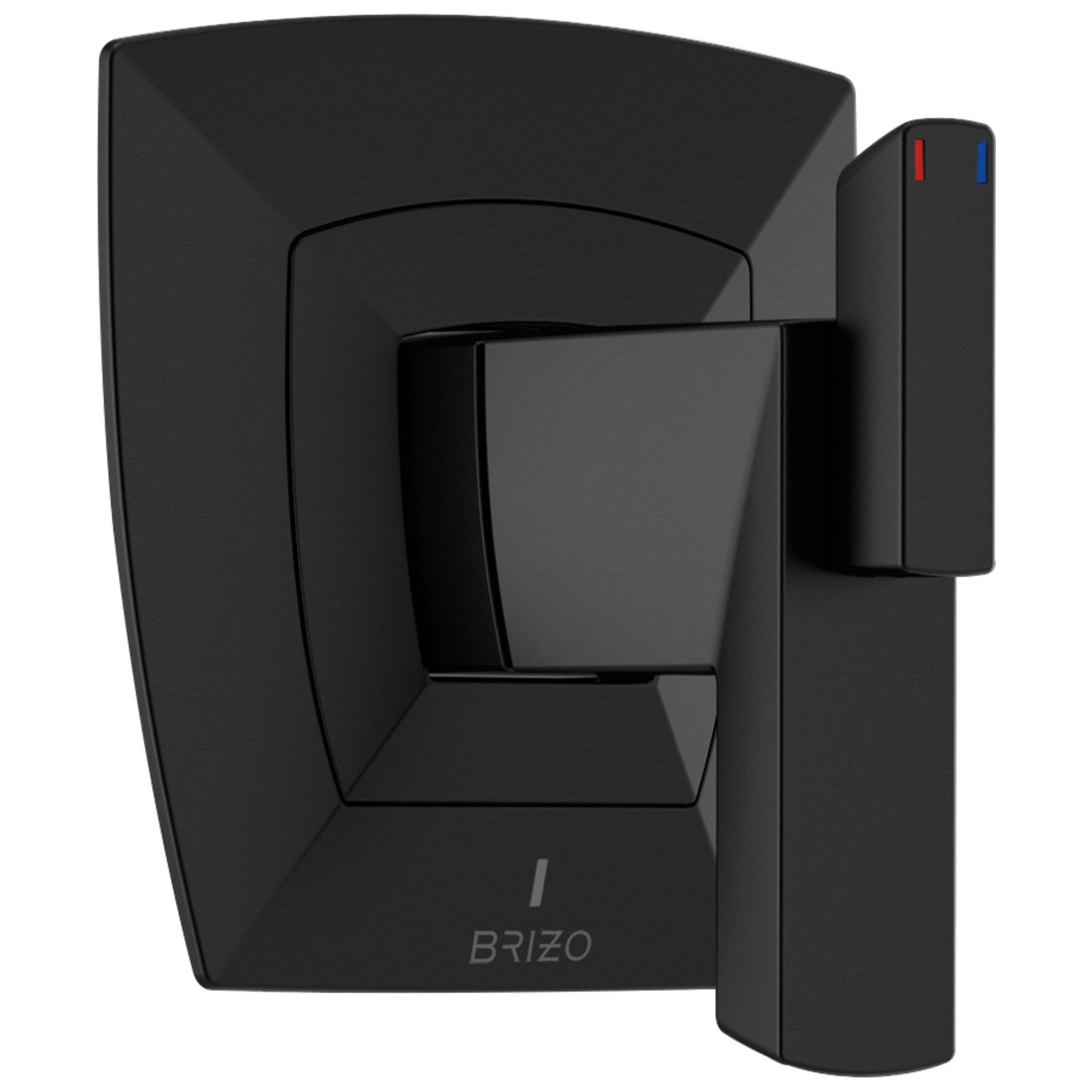 matte black thermostatic valve