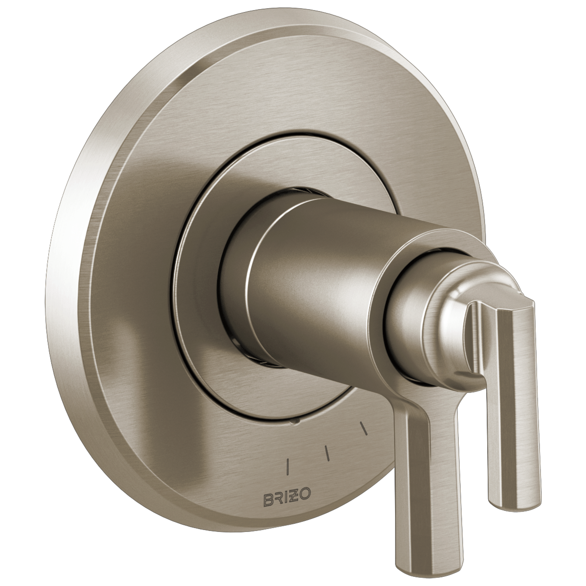 luxe nickel thermostatic valve