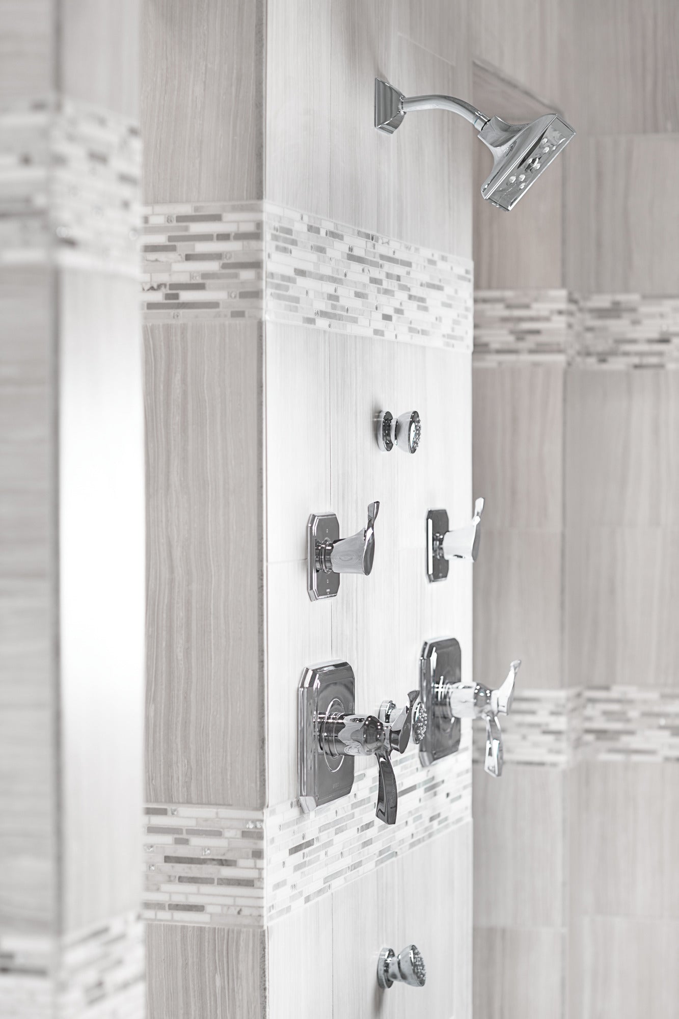 chrome thermostatic valve