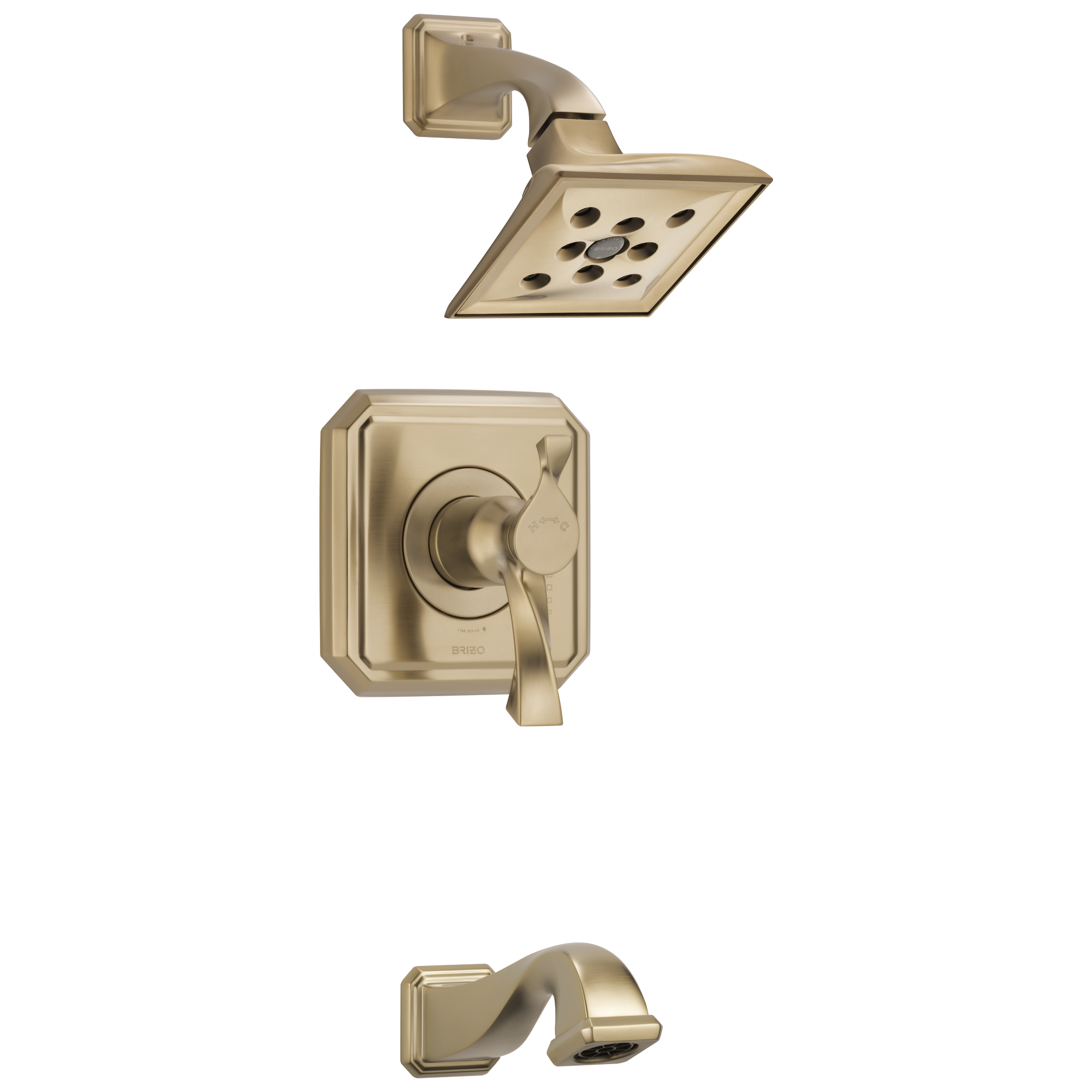 Brizo Virage Tempassure Thermostatic Tub / Shower Trim by Brizo