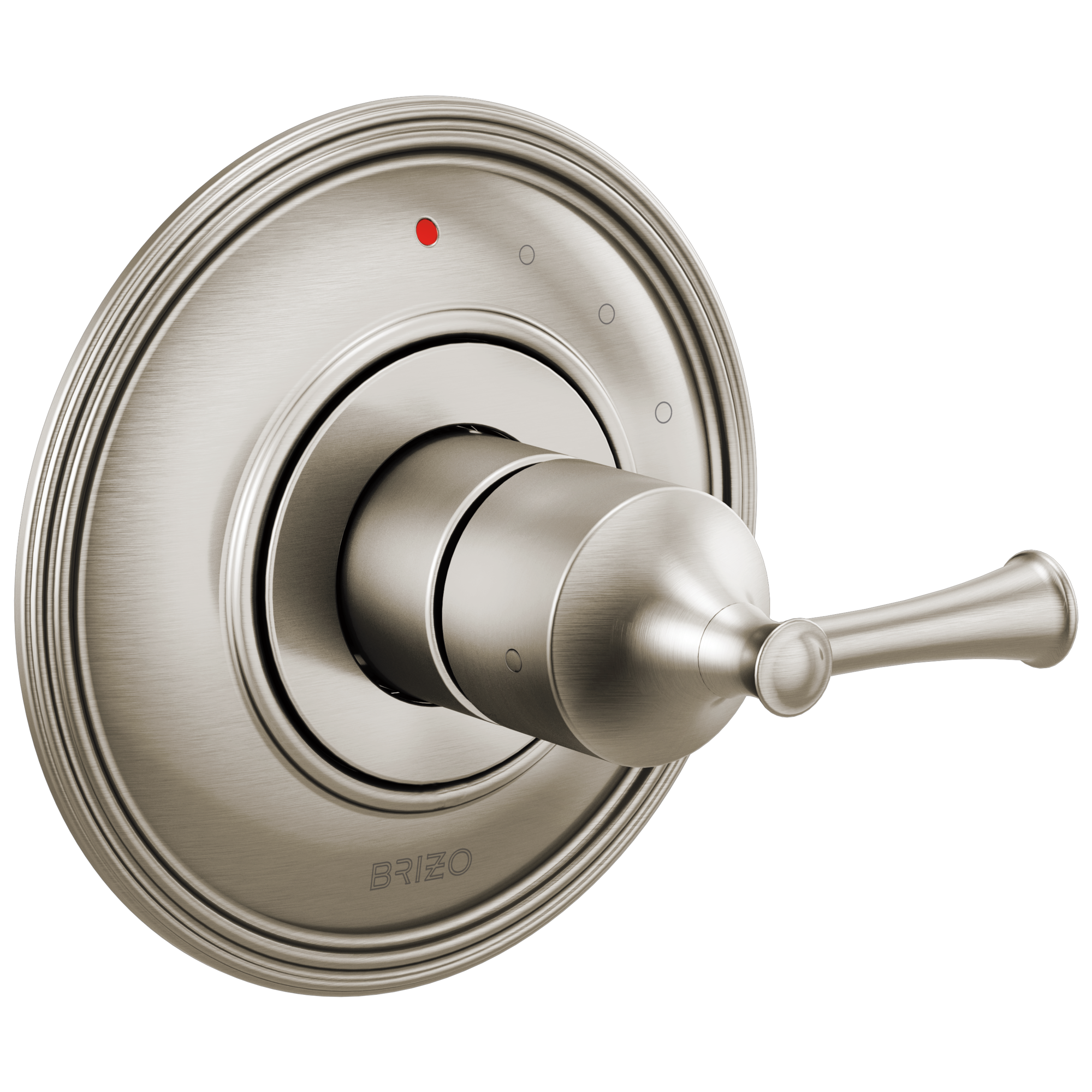 brushed nickel valve