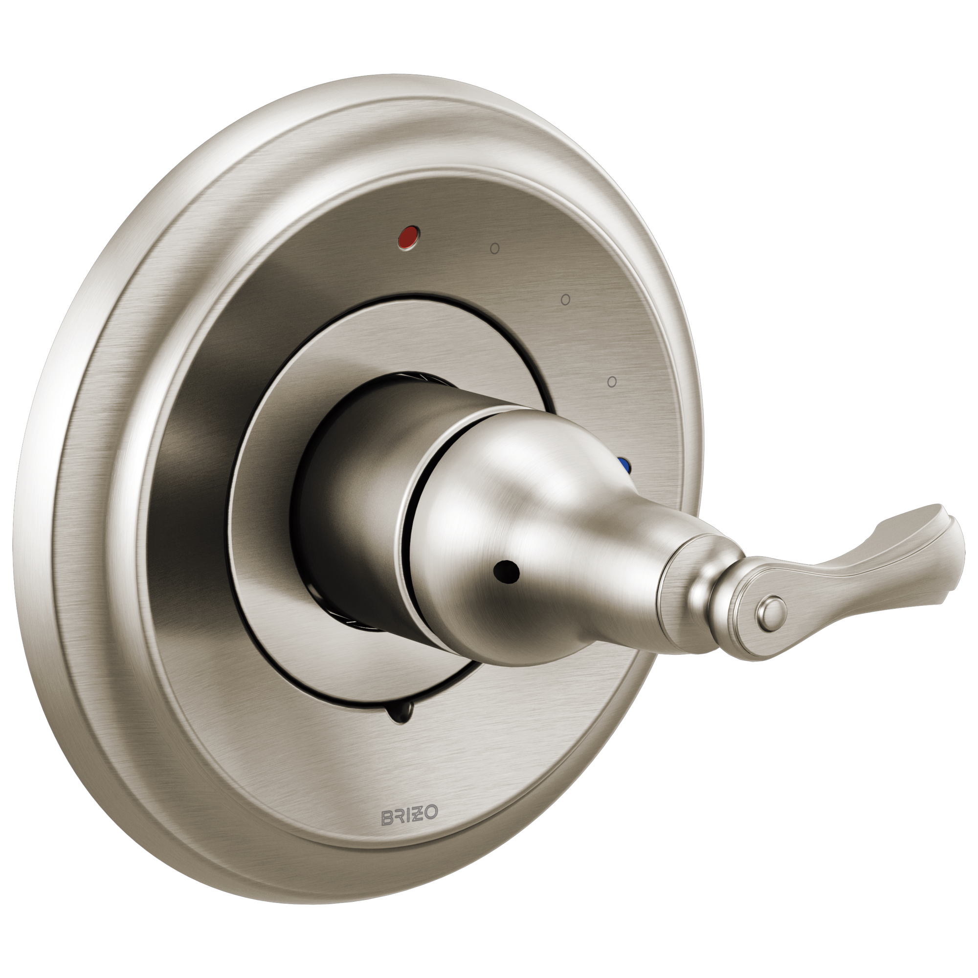 brushed nickel valve
