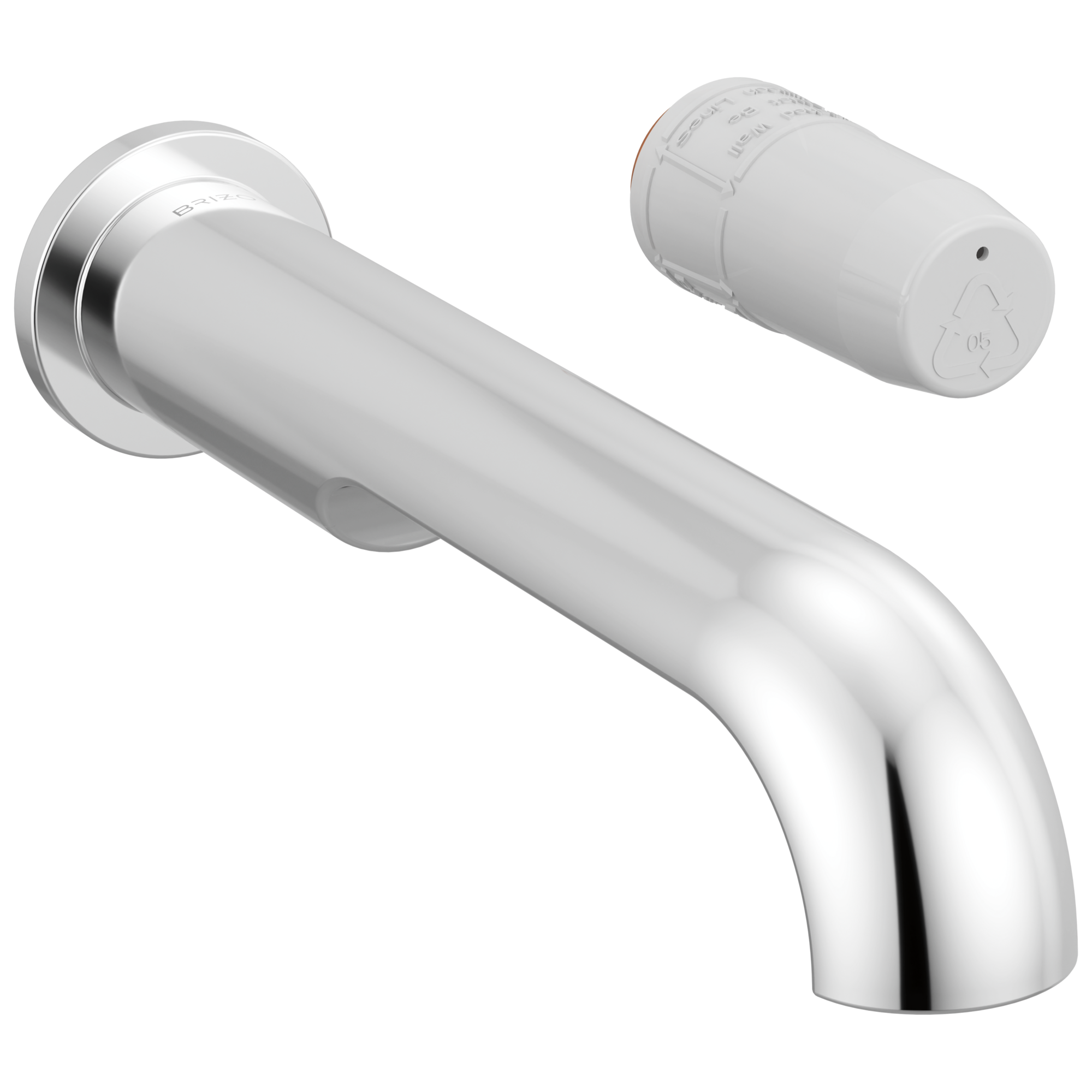 chrome bathroom faucet