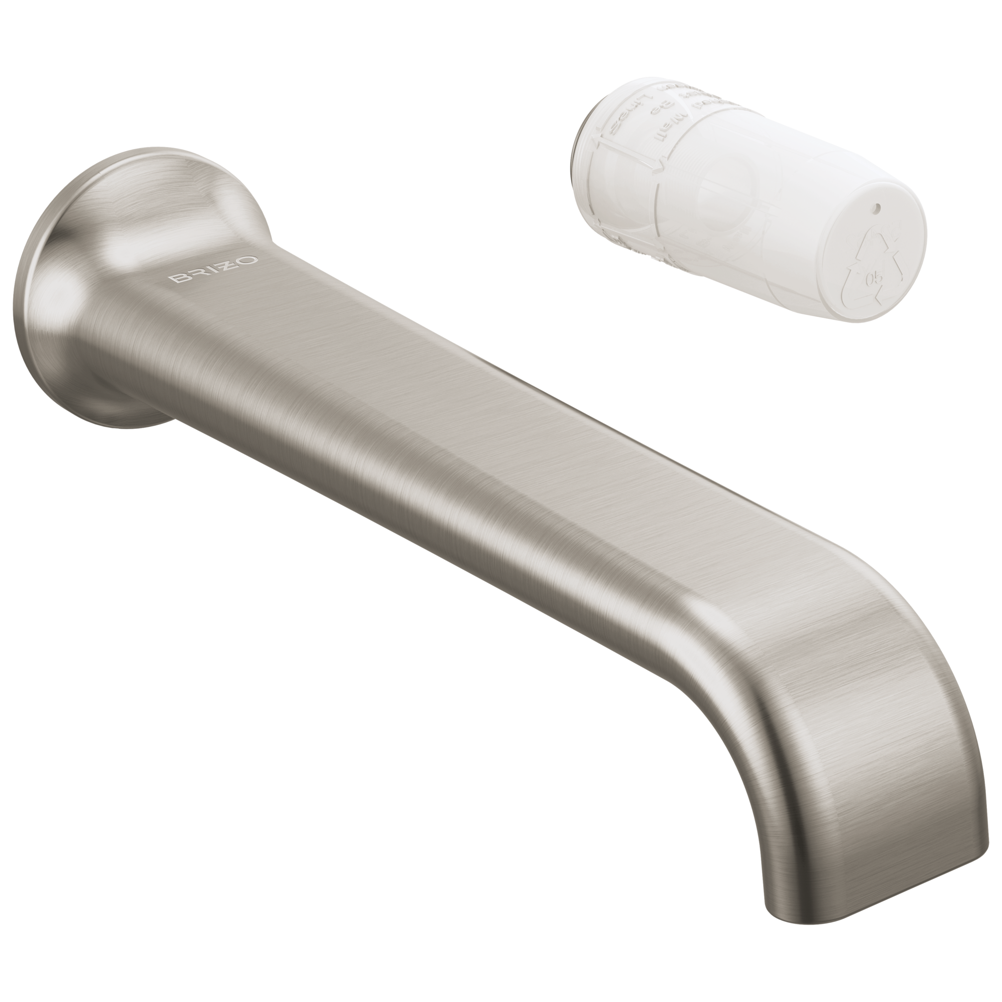 Brizo Allaria Two-Hole, Single-Handle Wall Mount Lavatory Faucet - Less Handle 1.2 GPM by Brizo