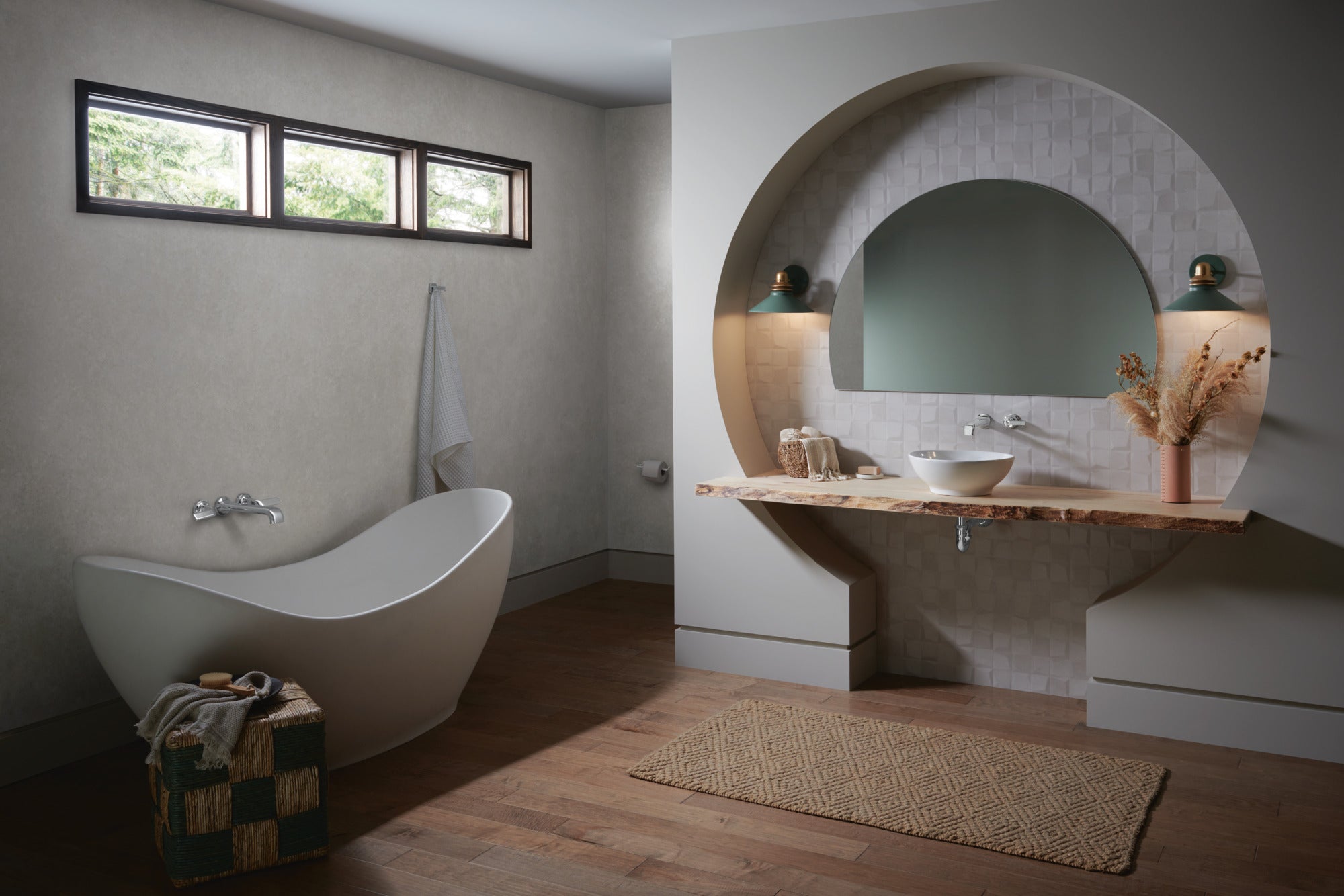 chrome lavatory faucet