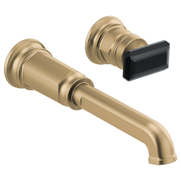 Brizo Invari Two-Hole, Single-Handle Wall Mount Lavatory Faucet - Less Handle 1.5 GPM by Brizo