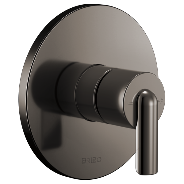 brilliance black onyx shower valve