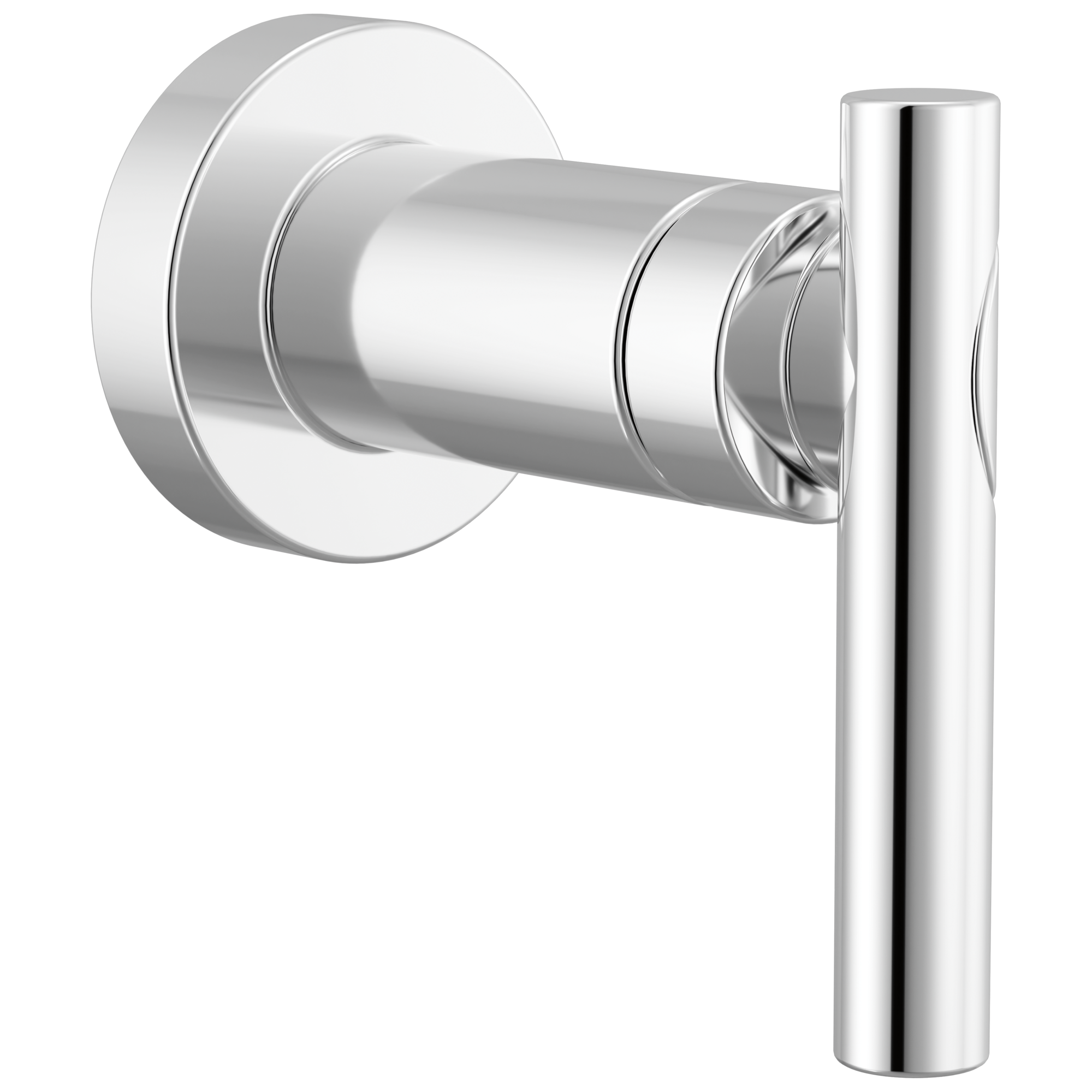 chrome shower trim