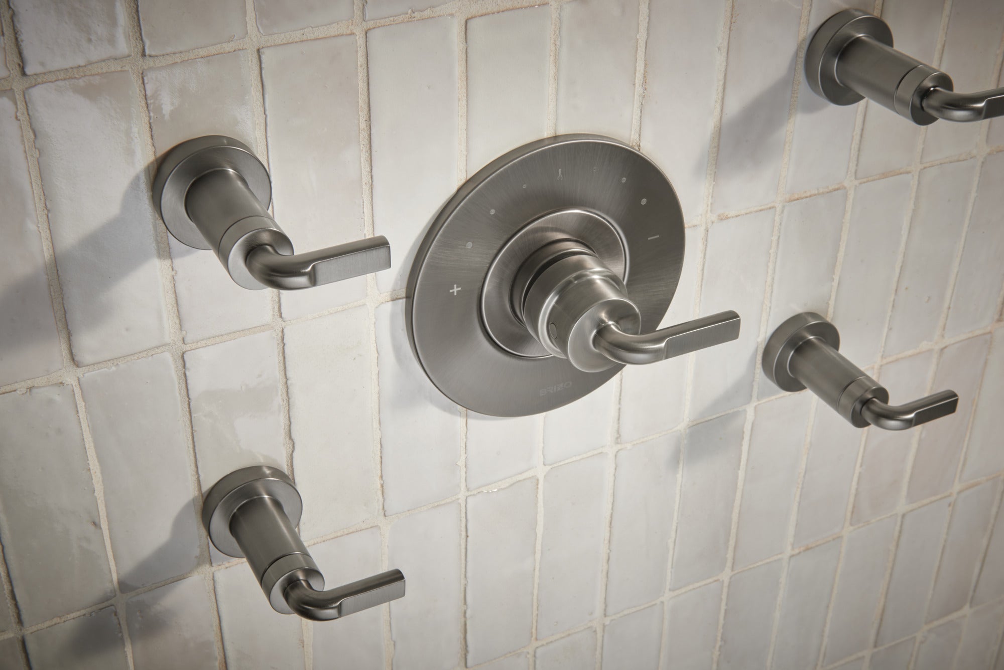 luxe steel thermostatic valve