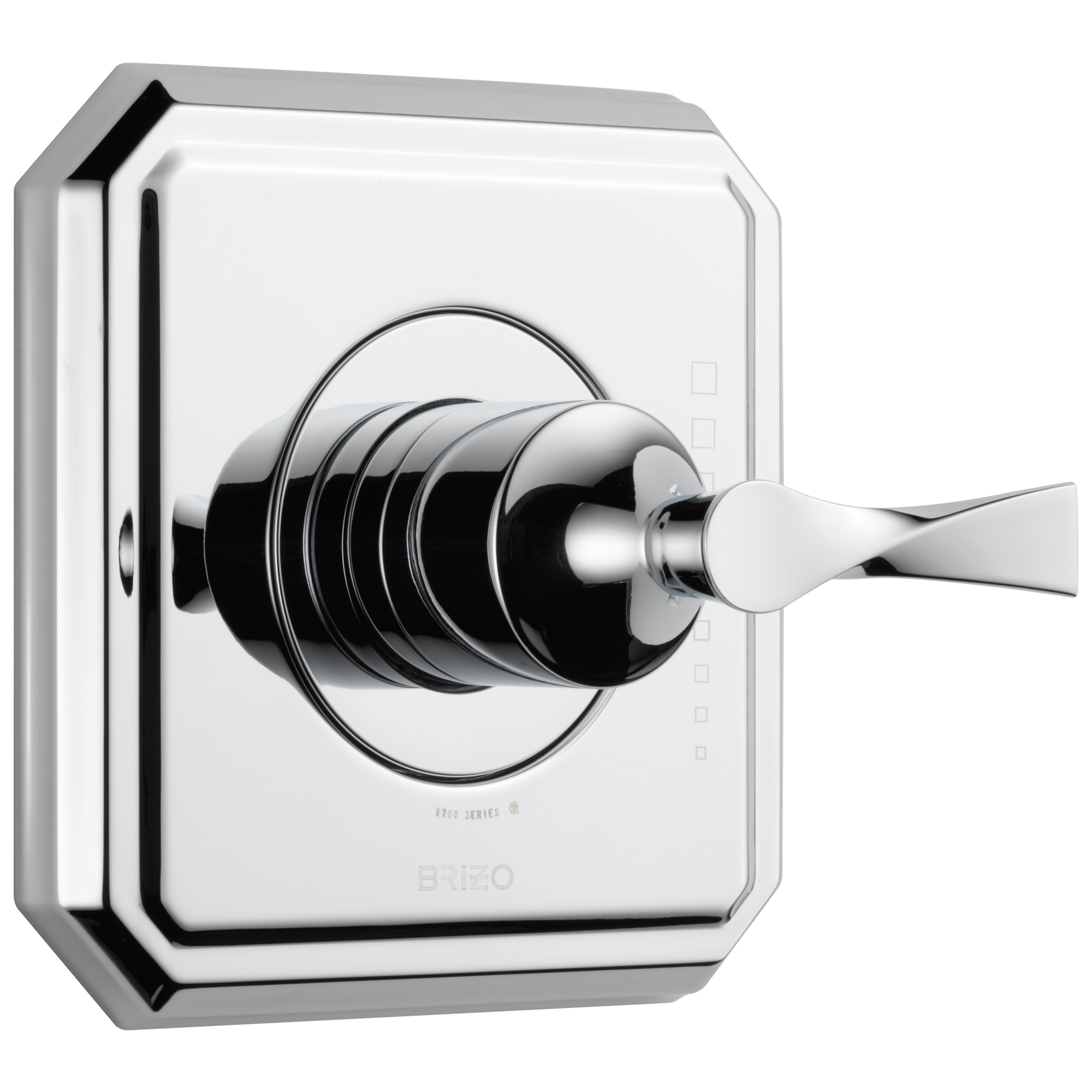 chrome thermostatic valve