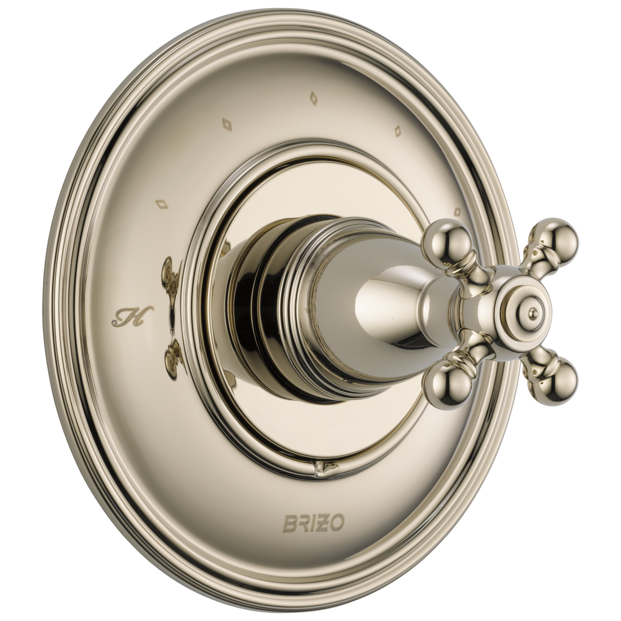 Brizo Traditional Sensori Thermostatic Valve Trim - Cross