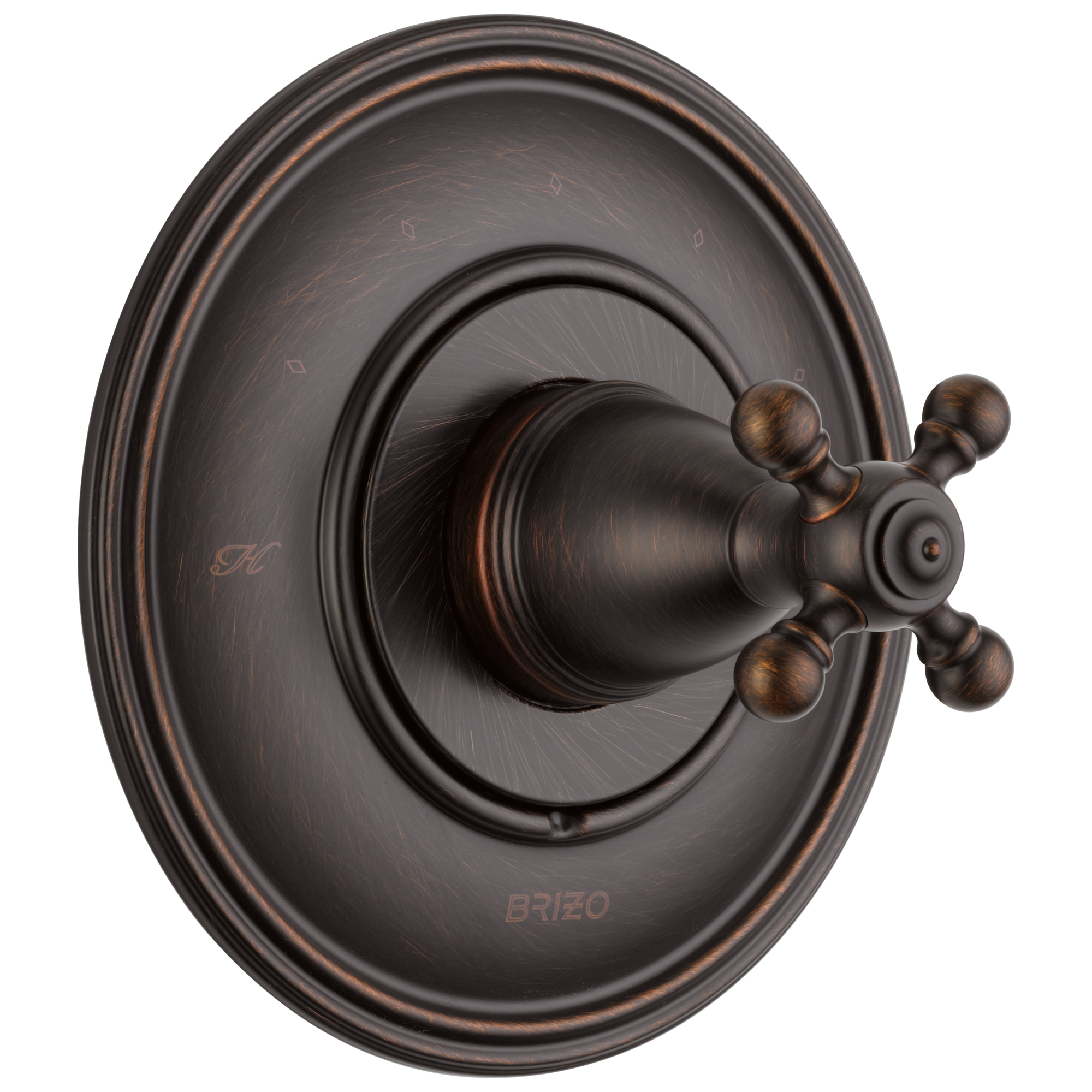 Brizo Traditional Sensori Thermostatic Valve Trim - Cross