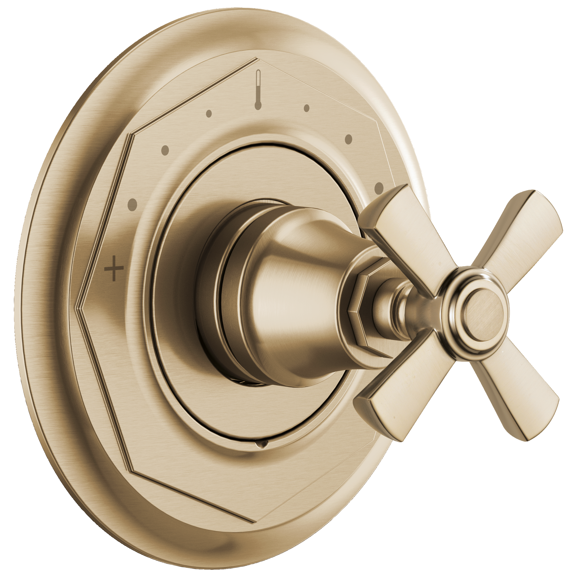 Brizo Rook Sensori Thermostatic Valve Trim - Cross by Brizo