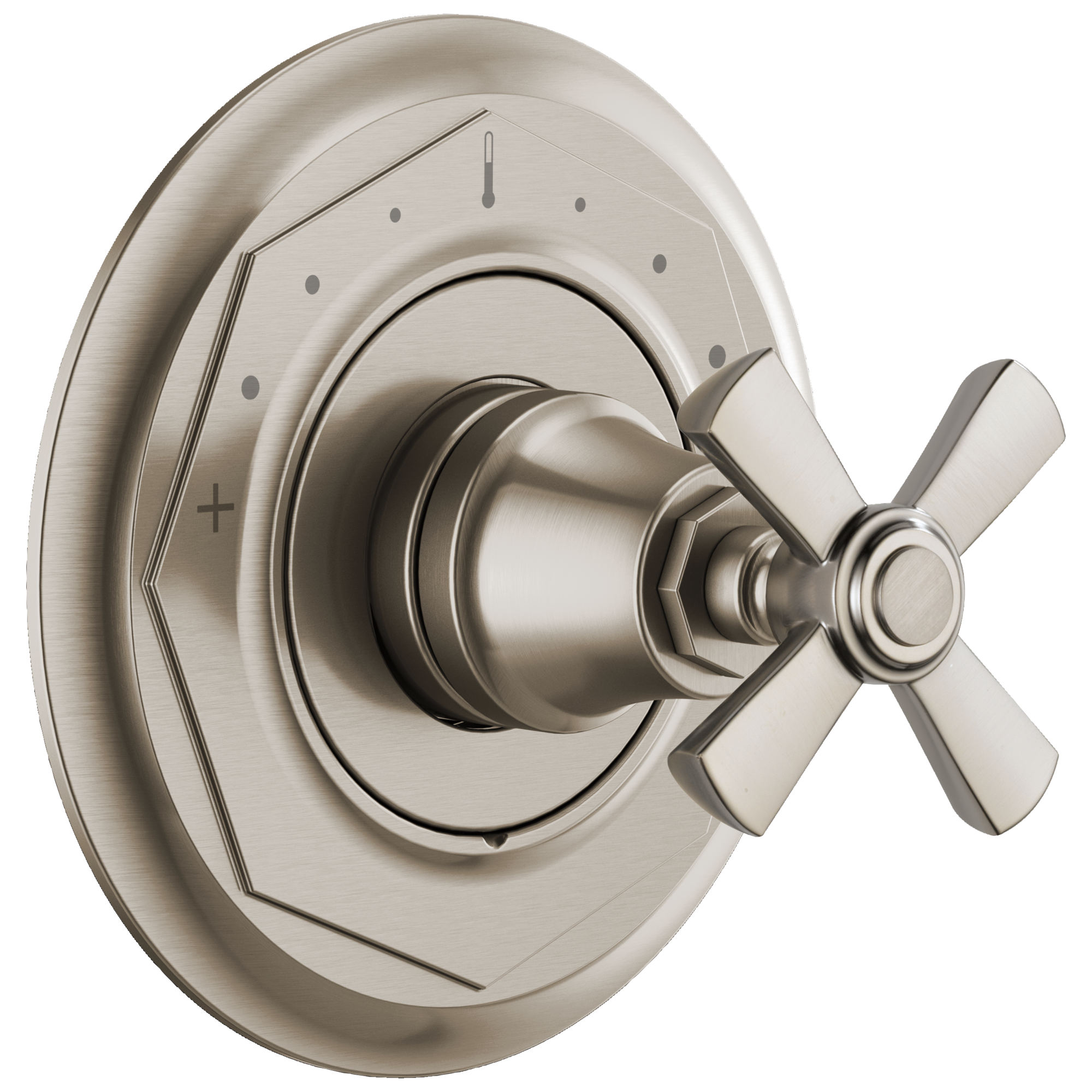 Brizo Rook Sensori Thermostatic Valve Trim - Cross by Brizo