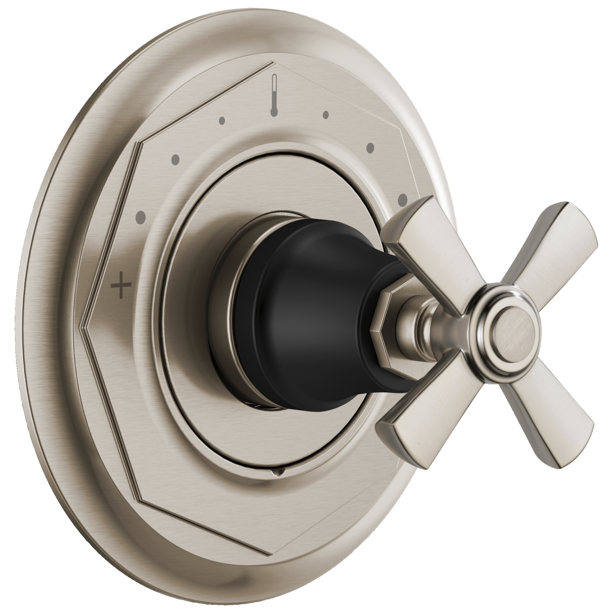Brizo Rook Sensori Thermostatic Valve Trim - Cross by Brizo