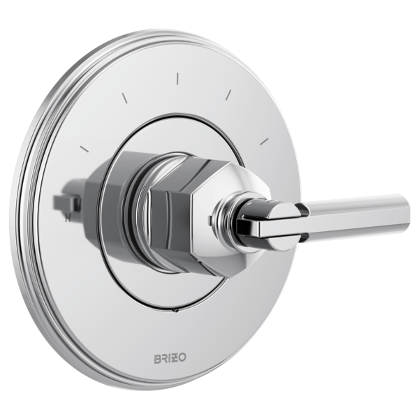 chrome thermostatic valve