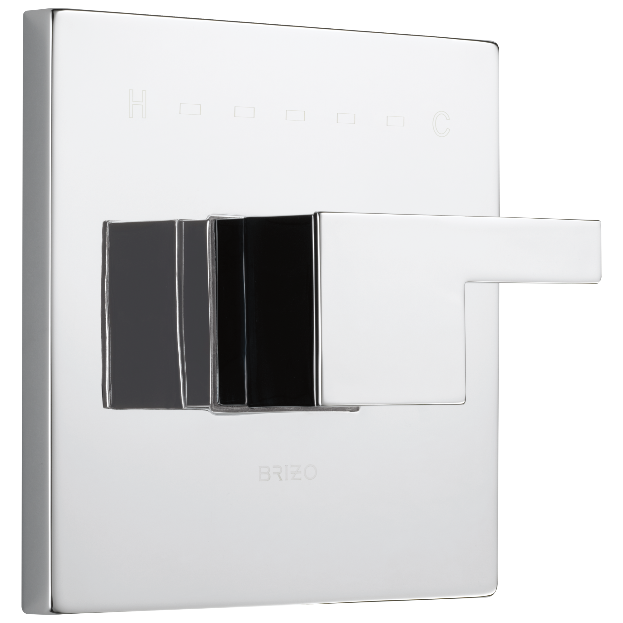 chrome thermostatic valve