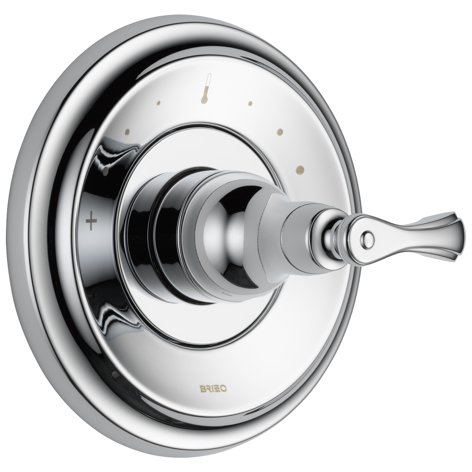 chrome thermostatic valve