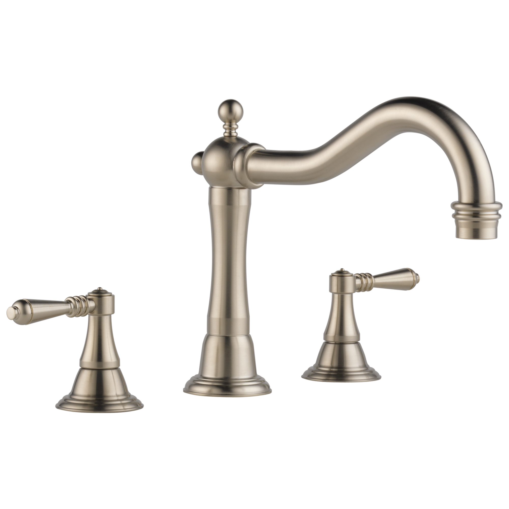 brushed nickel tub trim