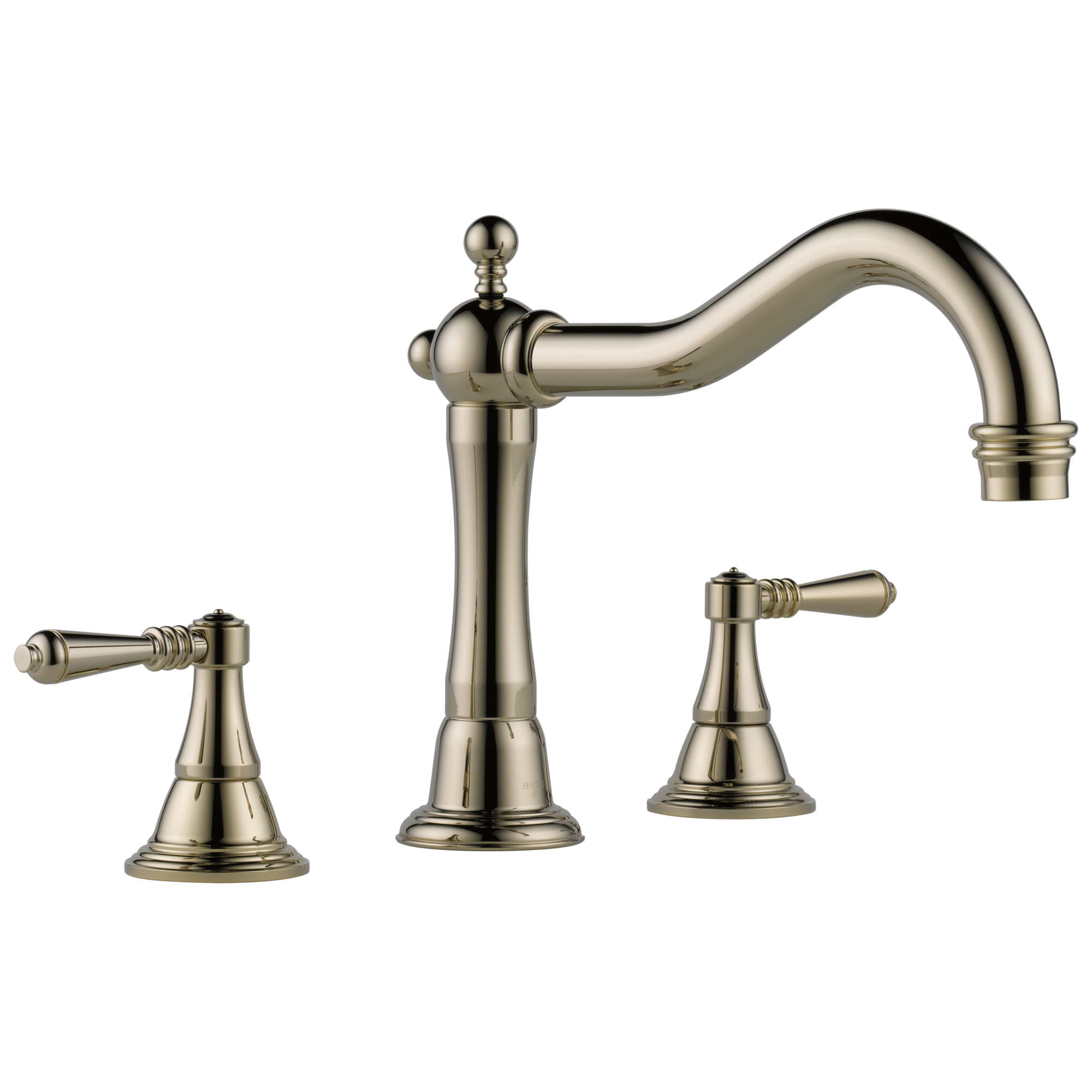 polished nickel tub trim