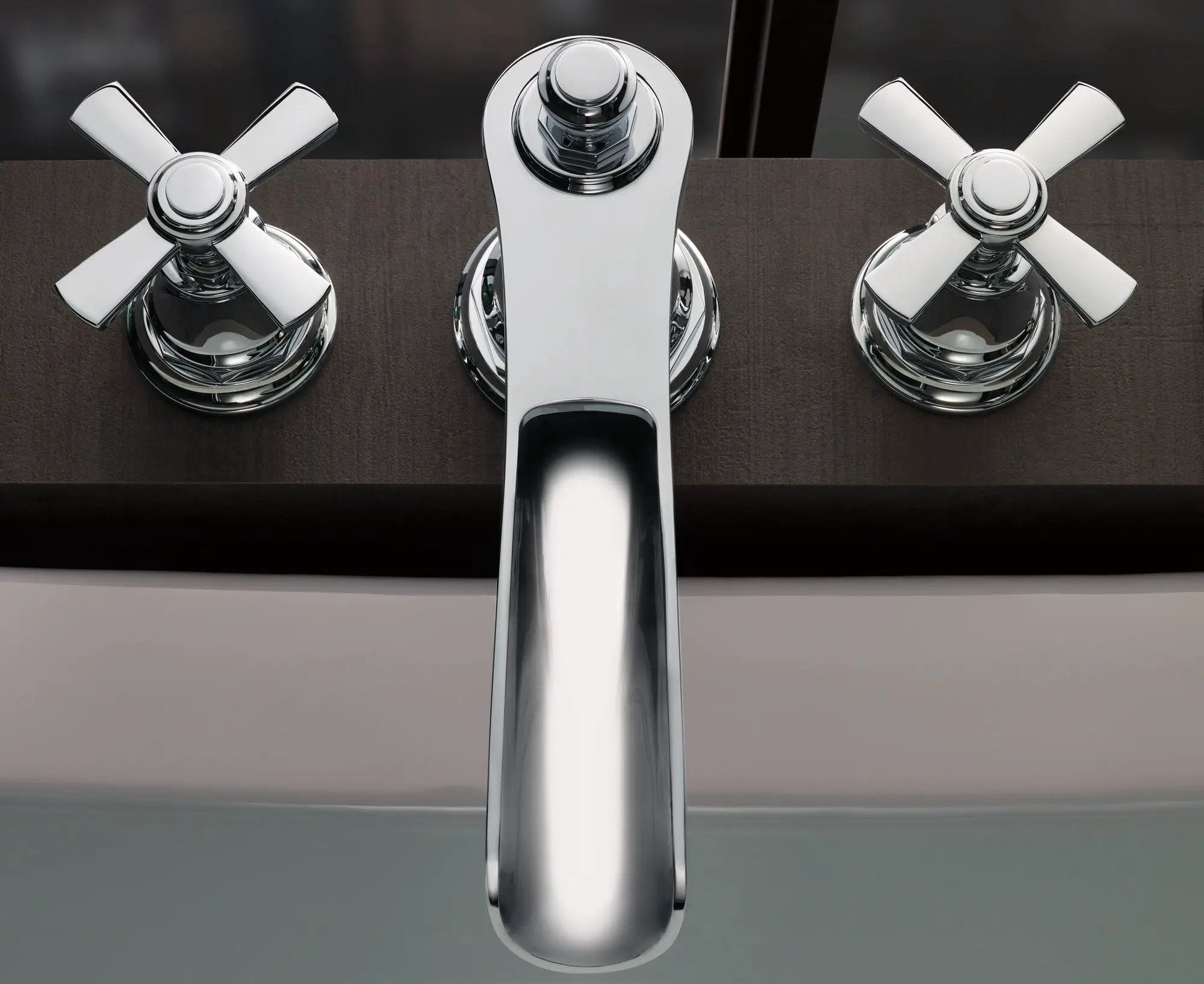 chrome hand shower