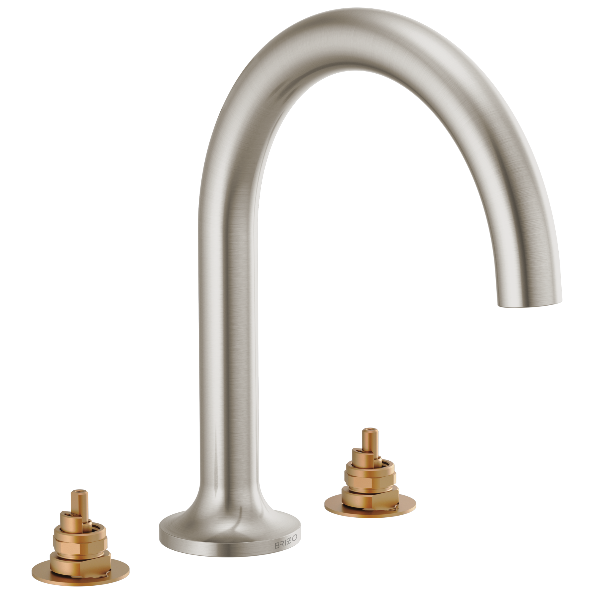 brushed nickel tub faucet
