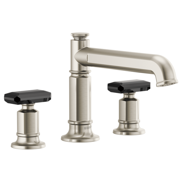 luxe nickel tub faucet