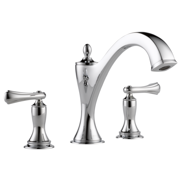 chrome tub faucet