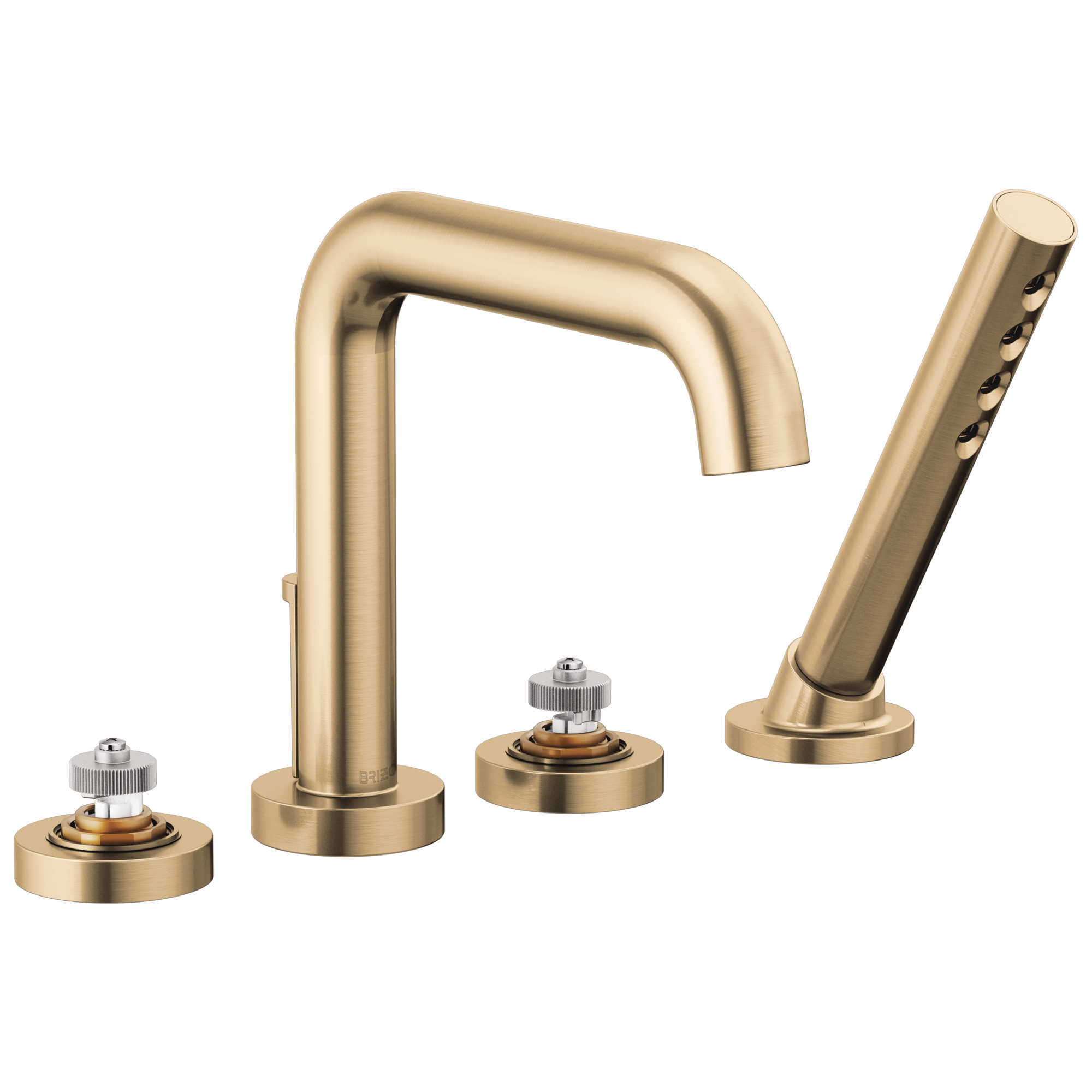 Brizo Litze Roman Tub with Handshower - Less Handles by Brizo