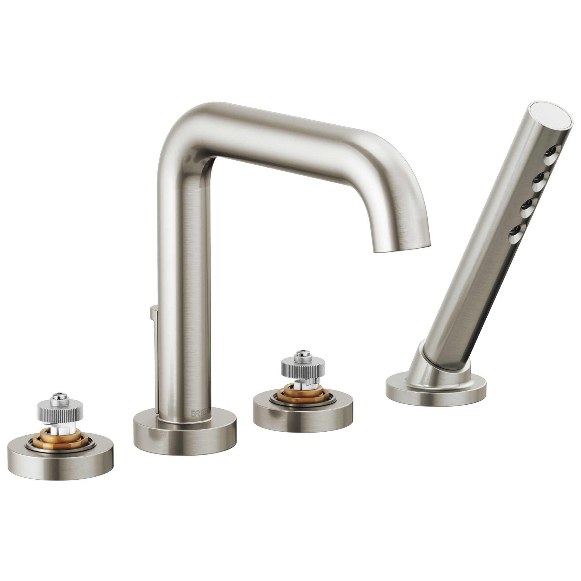 Brizo Litze Roman Tub with Handshower - Less Handles by Brizo