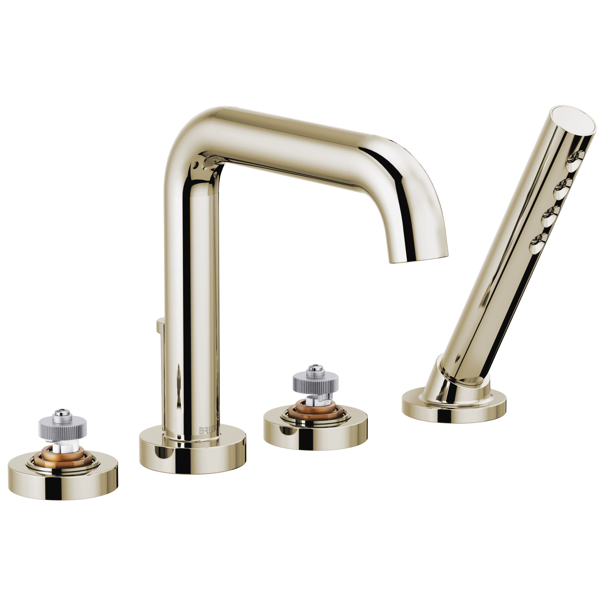 Brizo Litze Roman Tub with Handshower - Less Handles by Brizo