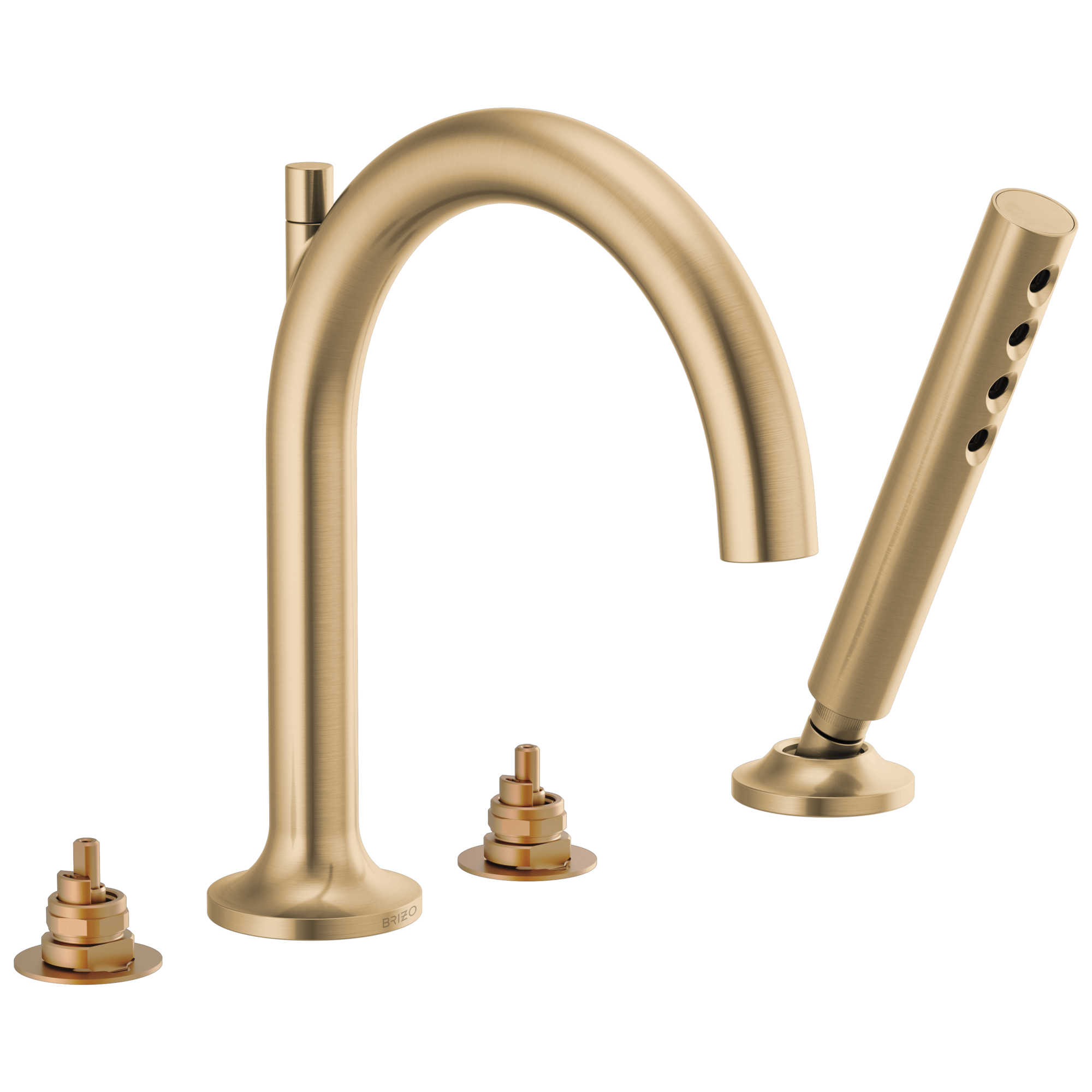 luxe gold handshower
