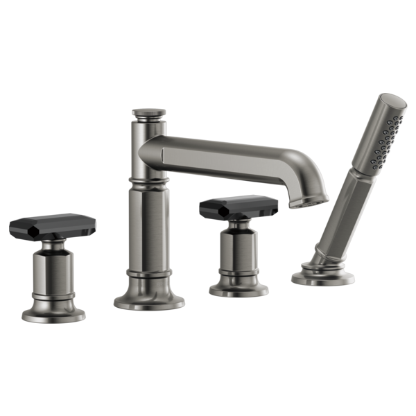 luxe steel handshower