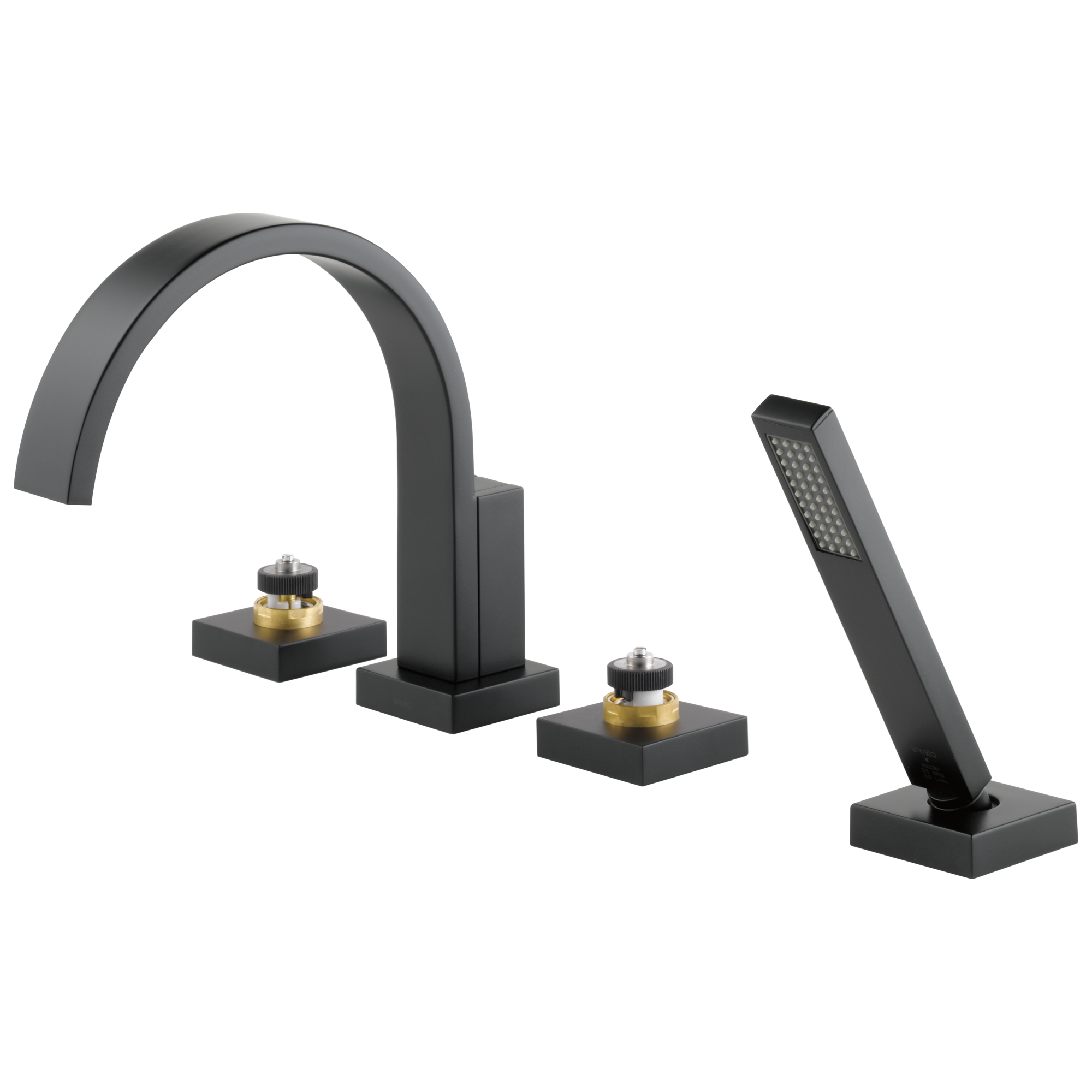 Brizo Siderna Roman Tub Faucet with Hand Shower - Less Handles